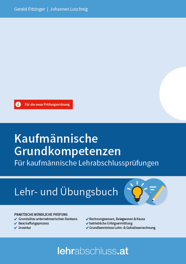 E-Book - Kaufmännische Grundkompetenzen - Lehr- und Übungsbuch
