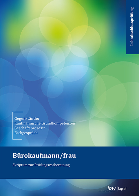 E-Book - ibw Bürokaufmann/-frau Skriptum + Download Musterprüfungen